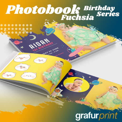 Photobook Fuchsia Birthday Series
