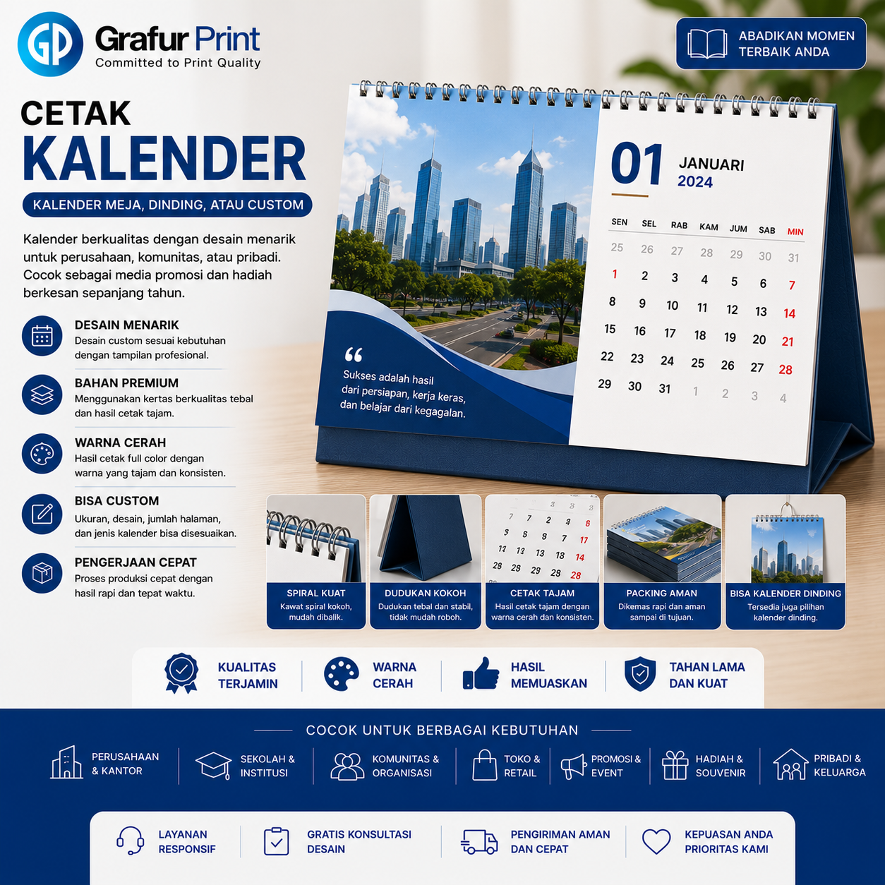 Kalender Meja